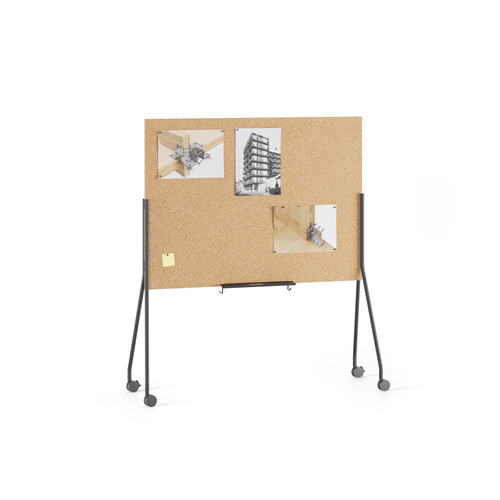 WALL Display Board - Material and Colour Cork - Wall Tray 1.00000000