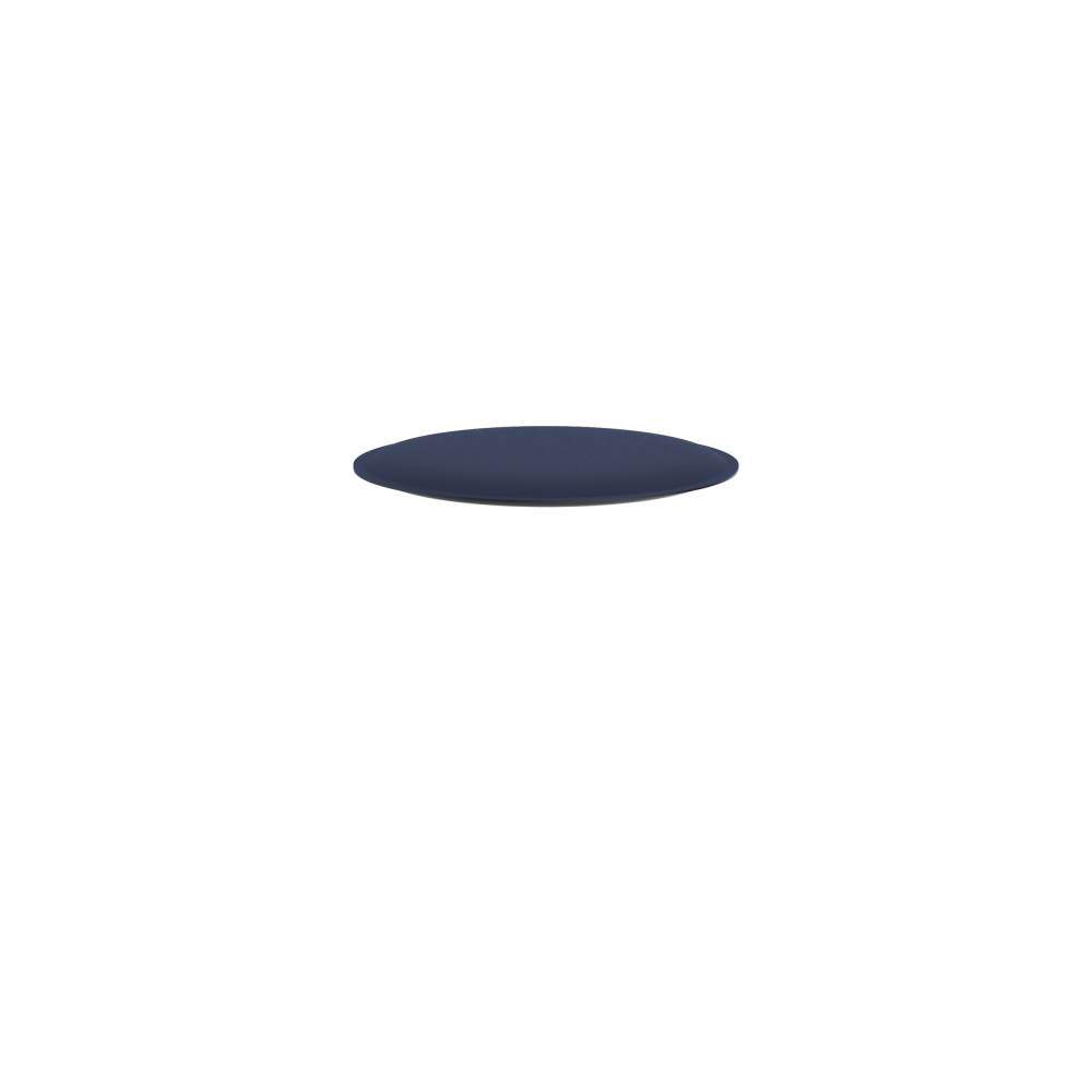 Ravioli Linoleum Hocker S von Daniel Lorch mit Linoleum in der Farbe  4179 Smokey Blue