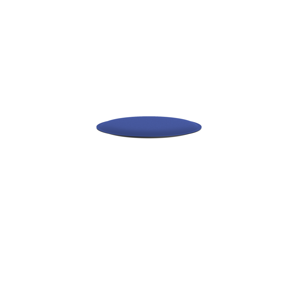 Ravioli Linoleum Hocker S von Daniel Lorch mit Linoleum in der Farbe  4181 Midnight Blue