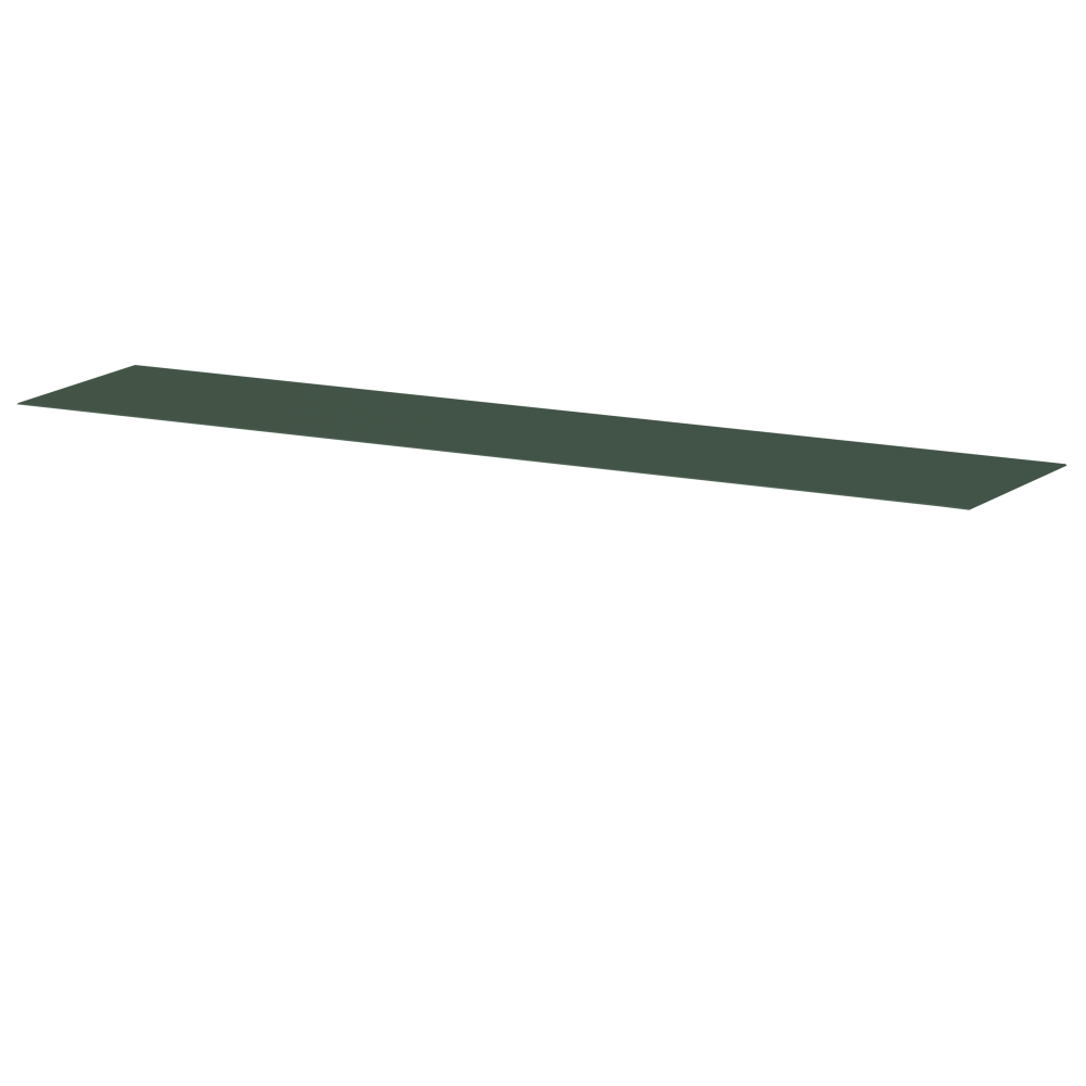 Beam Sitzbank von Daniel Lorch mit Linoleum in der Farbe  4174 Conifer