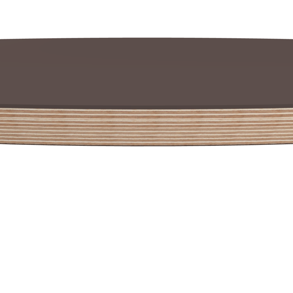 Linoleum tabletop – 4172 Mauve / Multiplex Birch Massive