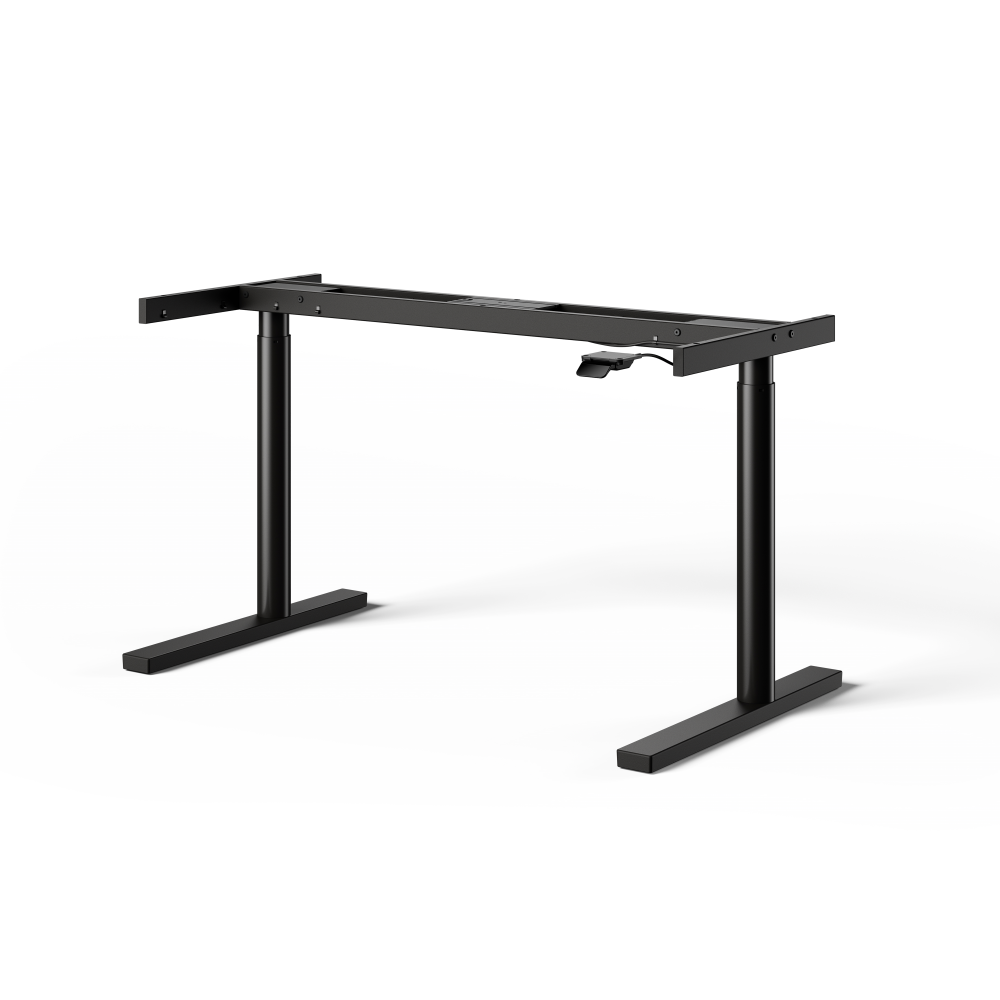 ATS Table Frame by Michel Charlot in Jet Black – RAL 9005 with Round legs