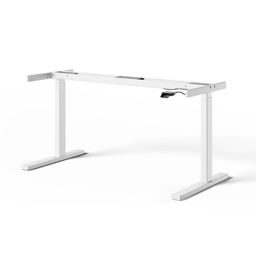 ATS Table Frame by Michel Charlot in Traffic white – RAL 9016 with Rectangle legs