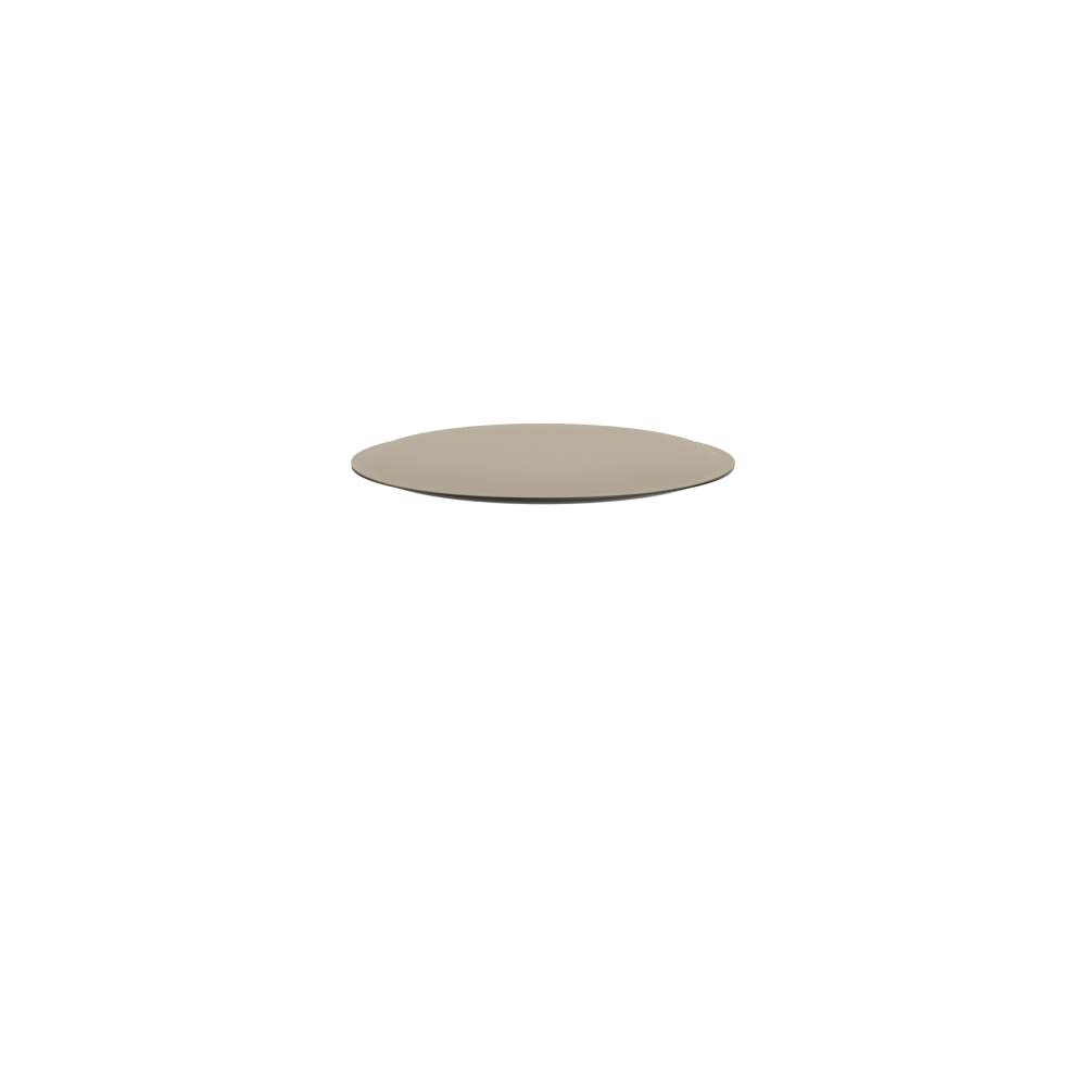 Ravioli Linoleum Hocker S von Daniel Lorch mit Linoleum in der Farbe  4011 Taupe ᴺᴱᵁ