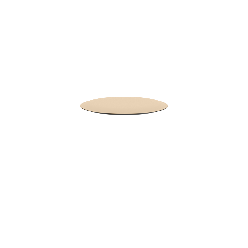 Ravioli Linoleum Hocker S von Daniel Lorch mit Linoleum in der Farbe  4007 Macadamia ᴺᴱᵁ