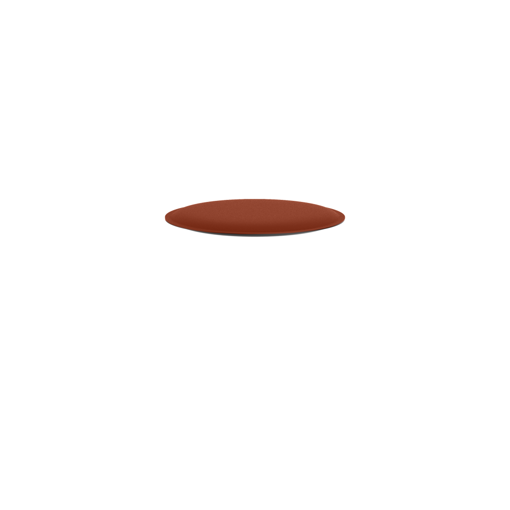 Ravioli Linoleum Hocker S von Daniel Lorch mit Linoleum in der Farbe  4008 Brick ᴺᴱᵁ