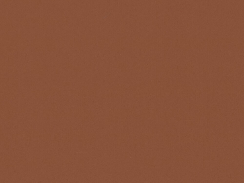 Nahaufnahme der Linoleum-Oberfläche in Brick von Faust – matt, fein strukturiert, in einem warmen Backsteinrotton gehalten.